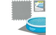 Putų kilimėlis baseinui Bestway 50cmx50cm 58639 pilkos spalvos-Baseinai, Baseinų priedai-e-vaikas
