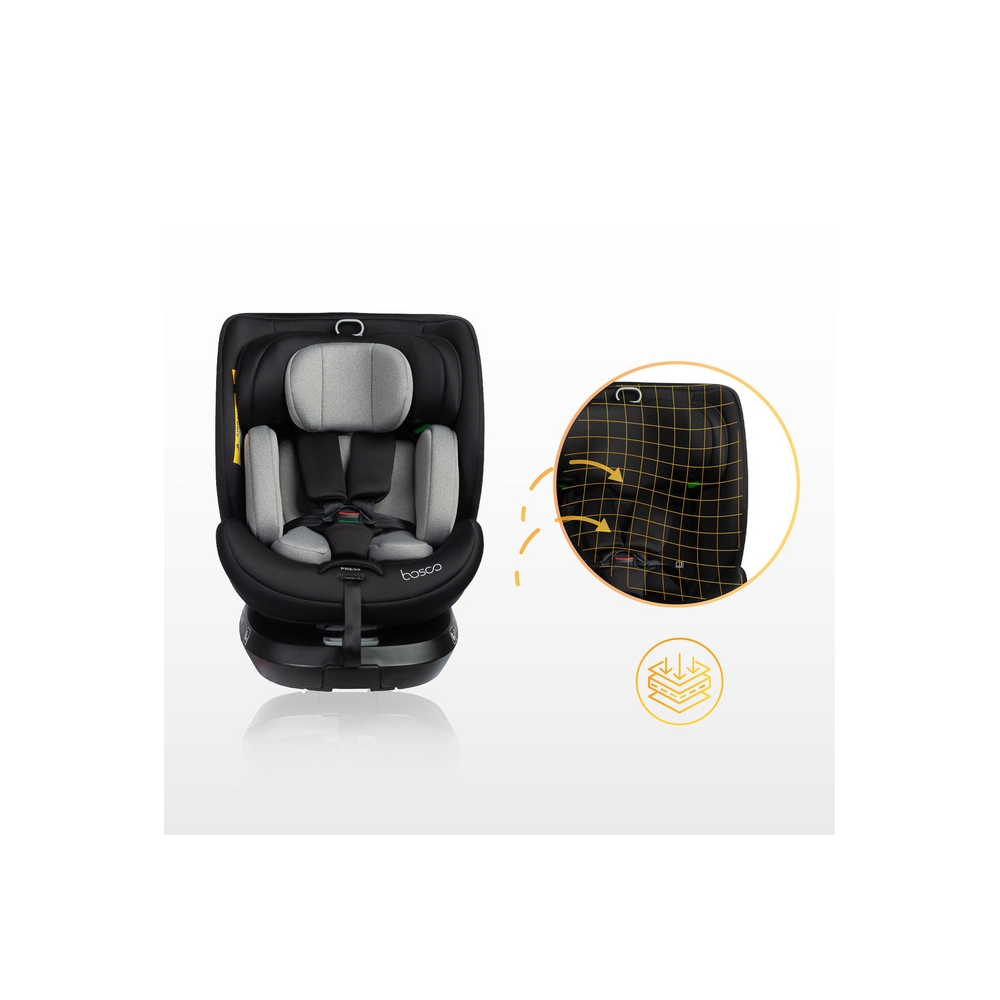 Automobilinė kėdutė Caretero BOSCO I-Size, 0-36 kg, Blue-Automobilinės kėdutės, 0-36 kg-e-vaikas