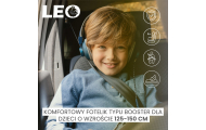 FOTELIK LEO I-SIZE BLACK (125-150)
