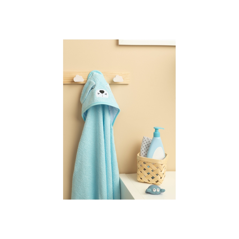 BATHFRIENDS OKRYCIE KĄPIELOWE 100x100 PIES BLUE