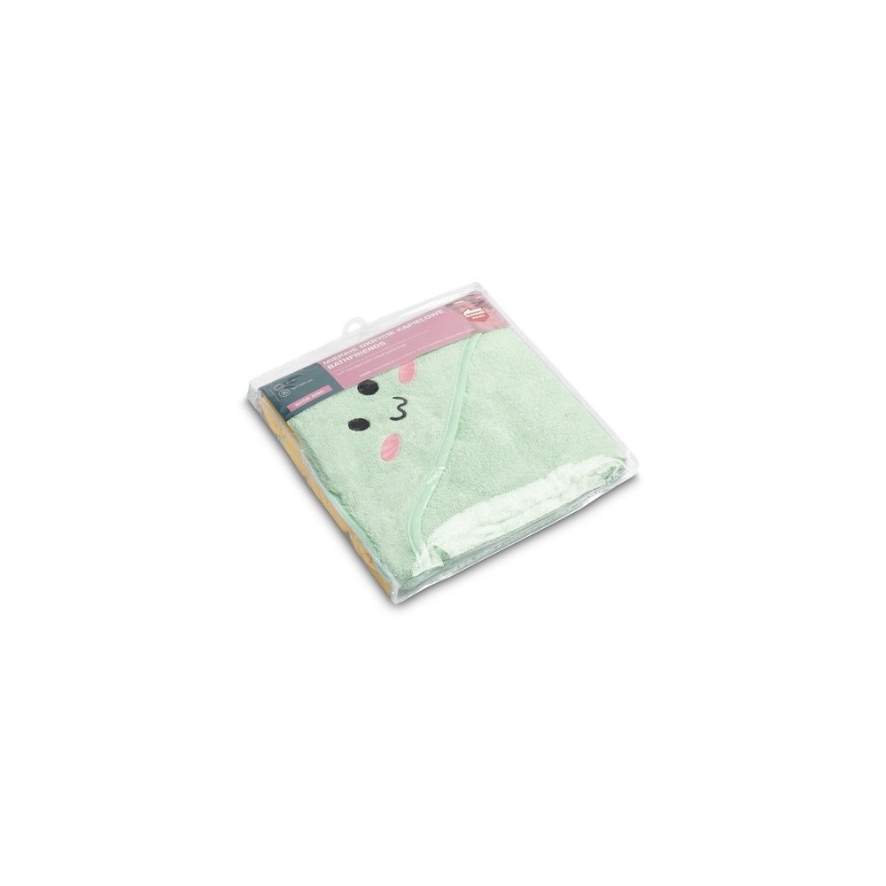 BATHFRIENDS OKRYCIE KĄPIELOWE 100x100 DINO MINT