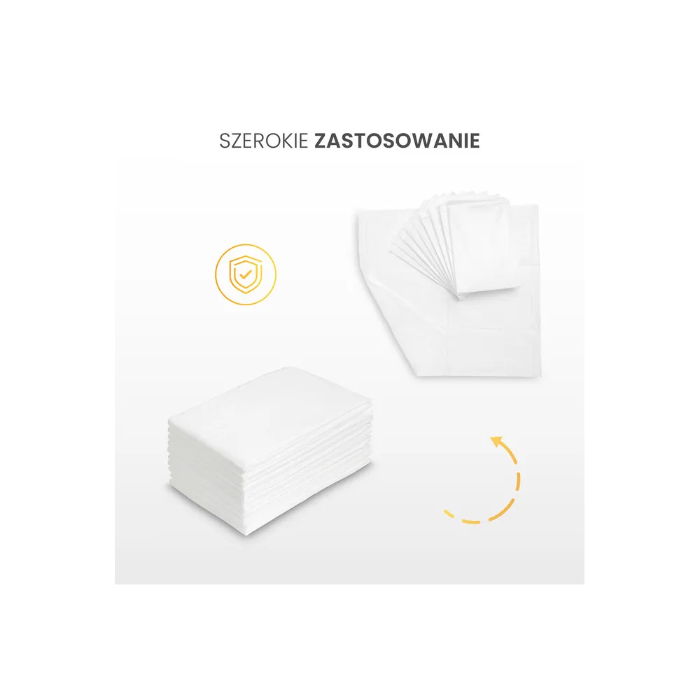 Vienkartiniai paklotai PREMIUM 1-TRIPT LAYER 60x60 OP 10 PAKETŲ-Priežiūrai, Sauskelnės, servetėlės, paklotai-e-vaikas