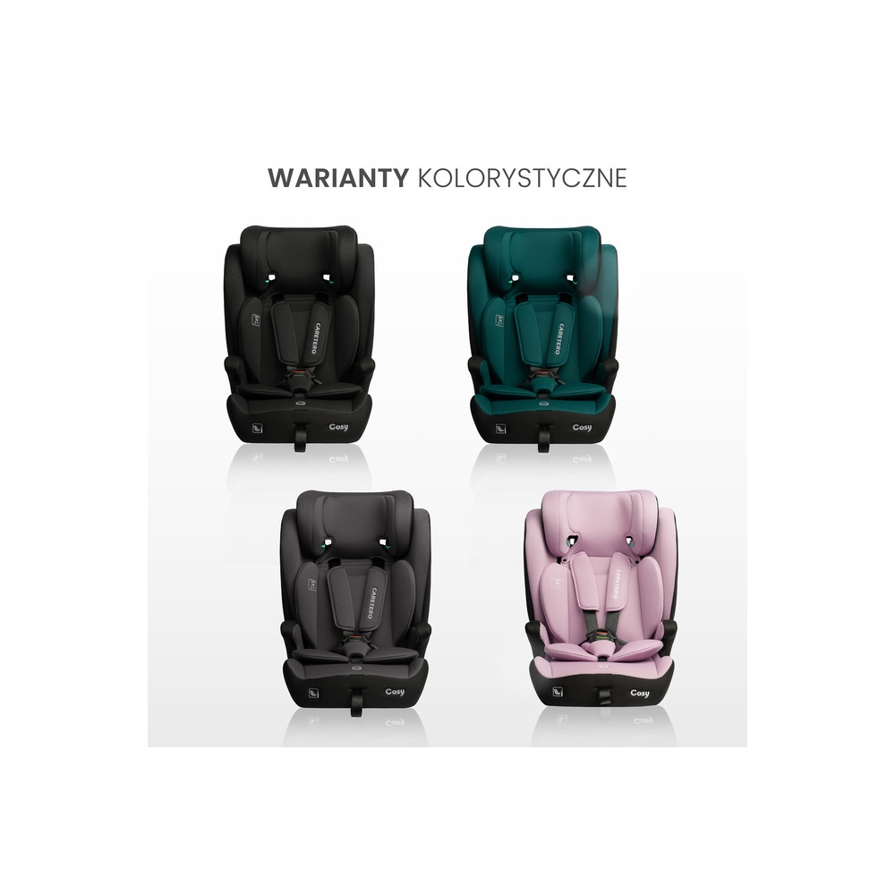 Automobilinė kėdutė Caretero COSY I-Size, 76–150 cm, Grey-Automobilinės kėdutės, 9-36 kg-e-vaikas