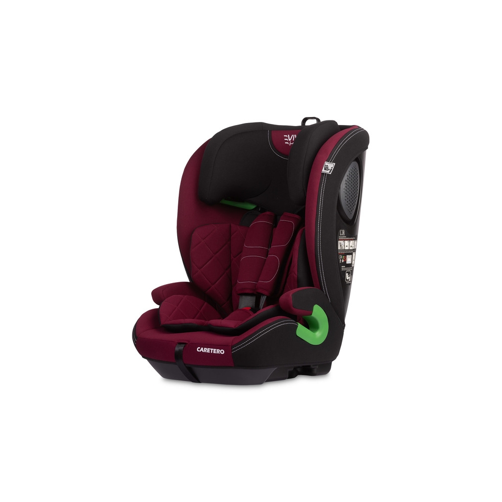 Automobilinė kėdutė Caretero VIVO I-Size, 76–150 cm, Burgundy-Automobilinės kėdutės, 9-36 kg-e-vaikas