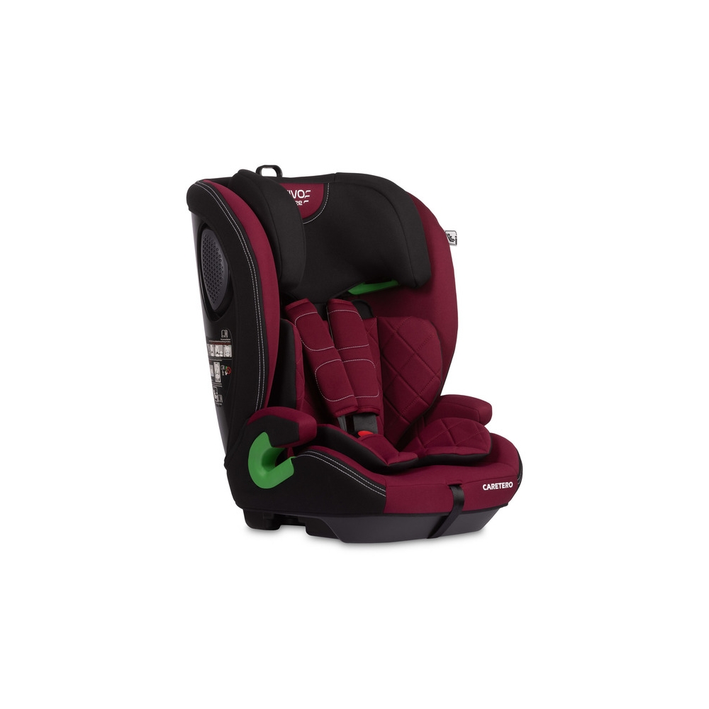 Automobilinė kėdutė Caretero VIVO I-Size, 76–150 cm, Burgundy-Automobilinės kėdutės, 9-36 kg-e-vaikas