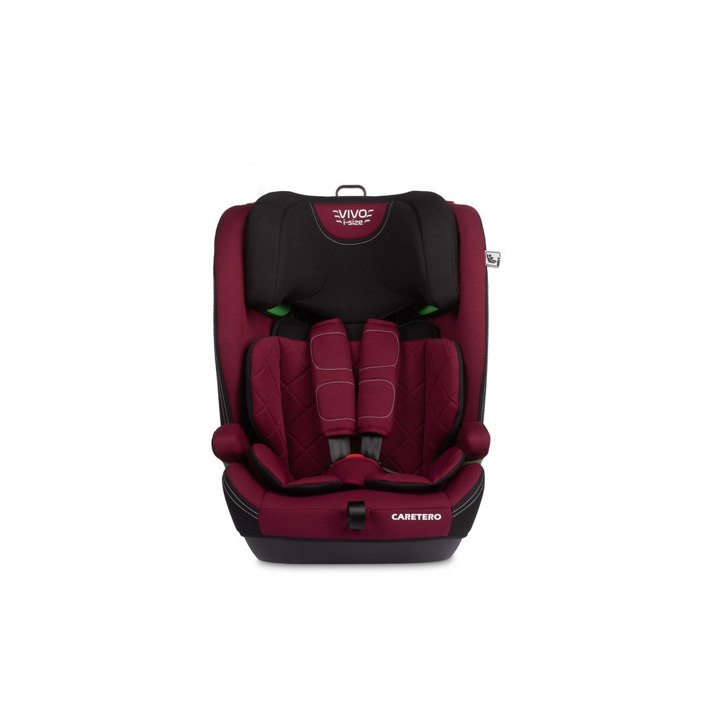 Automobilinė kėdutė Caretero VIVO I-Size, 76–150 cm, Burgundy-Automobilinės kėdutės, 9-36 kg-e-vaikas