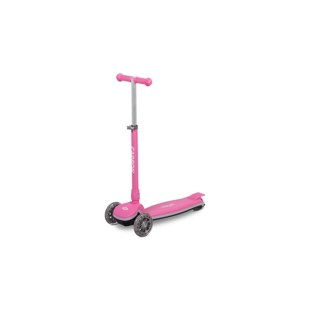HULAJNOGA 3-KOŁOWA CARBON PINK