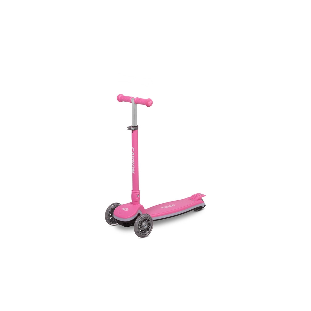 HULAJNOGA 3-KOŁOWA CARBON PINK