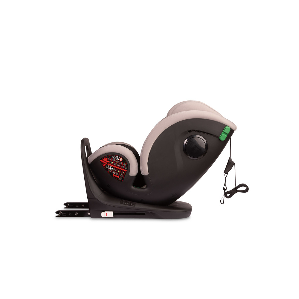 Automobilinė kėdutė SECURO I-SIZE, 40-150cm, Light Grey-Automobilinės kėdutės, 0-36 kg-e-vaikas
