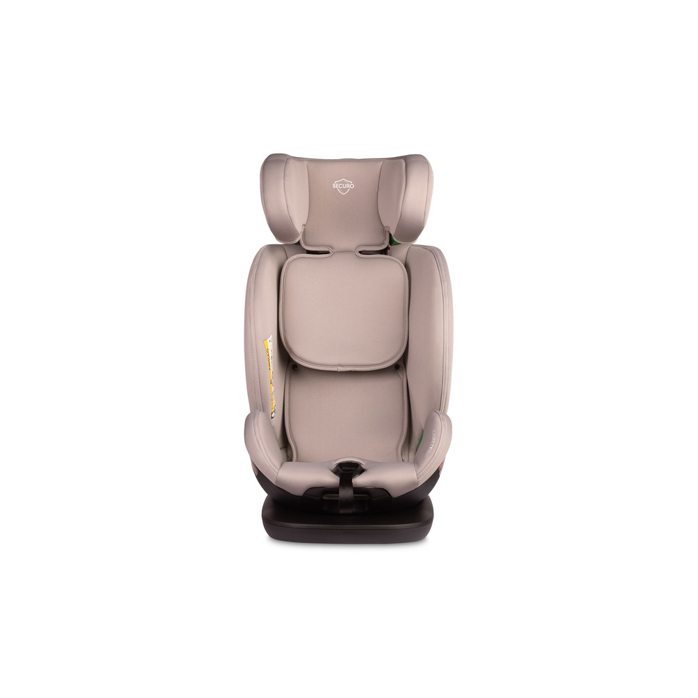 Automobilinė kėdutė SECURO I-SIZE, 40-150cm, Light Grey-Automobilinės kėdutės, 0-36 kg-e-vaikas