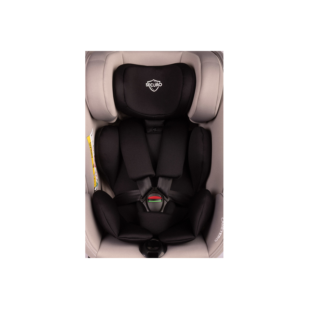 Automobilinė kėdutė SECURO I-SIZE, 40-150cm, Light Grey-Automobilinės kėdutės, 0-36 kg-e-vaikas