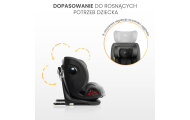 Automobilinė kėdutė SECURO I-SIZE, 40-150cm, Light Grey-Automobilinės kėdutės, 0-36 kg-e-vaikas