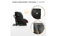 Automobilinė kėdutė SECURO I-SIZE, 40-150cm, Light Grey-Automobilinės kėdutės, 0-36 kg-e-vaikas