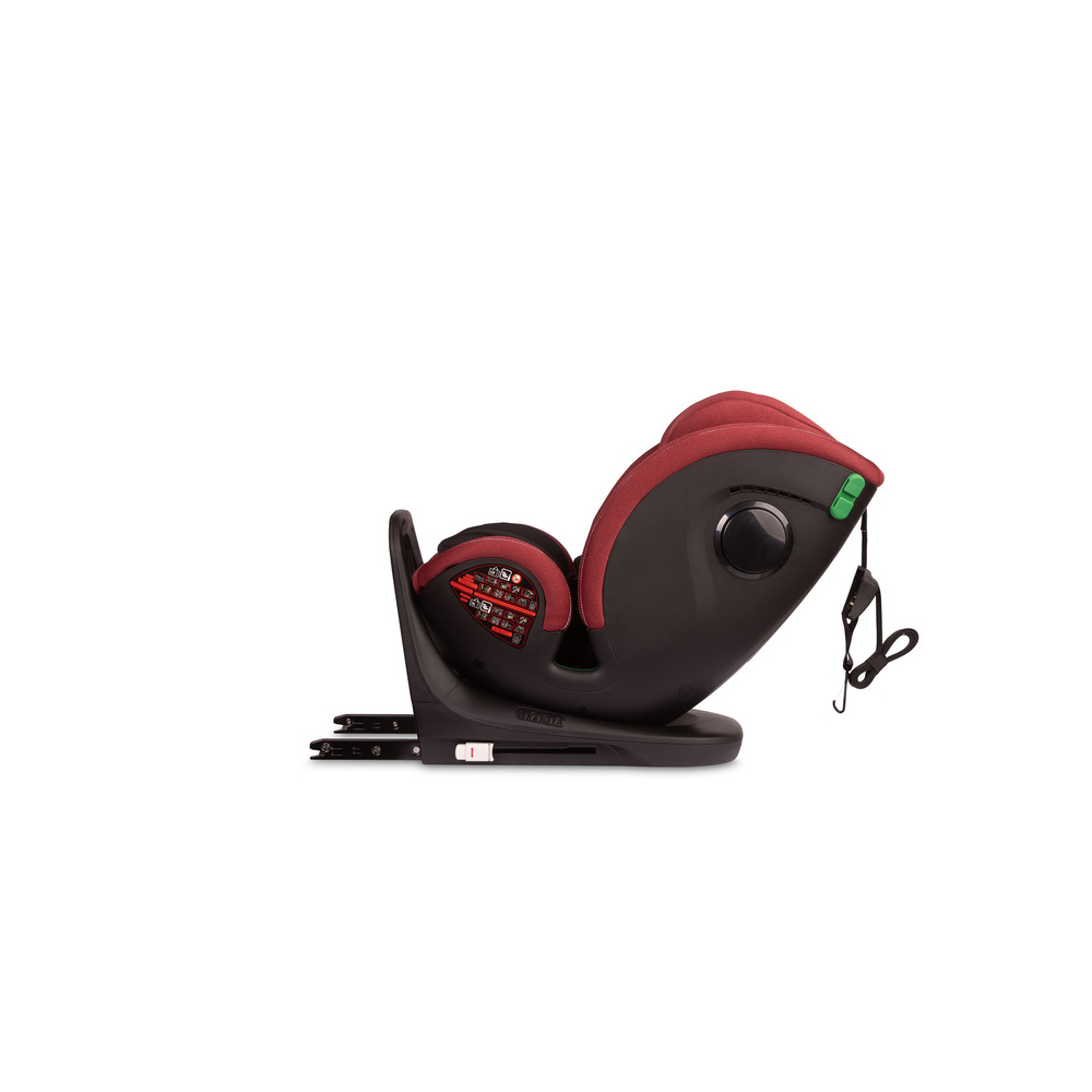 Automobilinė kėdutė SECURO I-SIZE, 40-150cm, Burgundy-Automobilinės kėdutės, 0-36 kg-e-vaikas