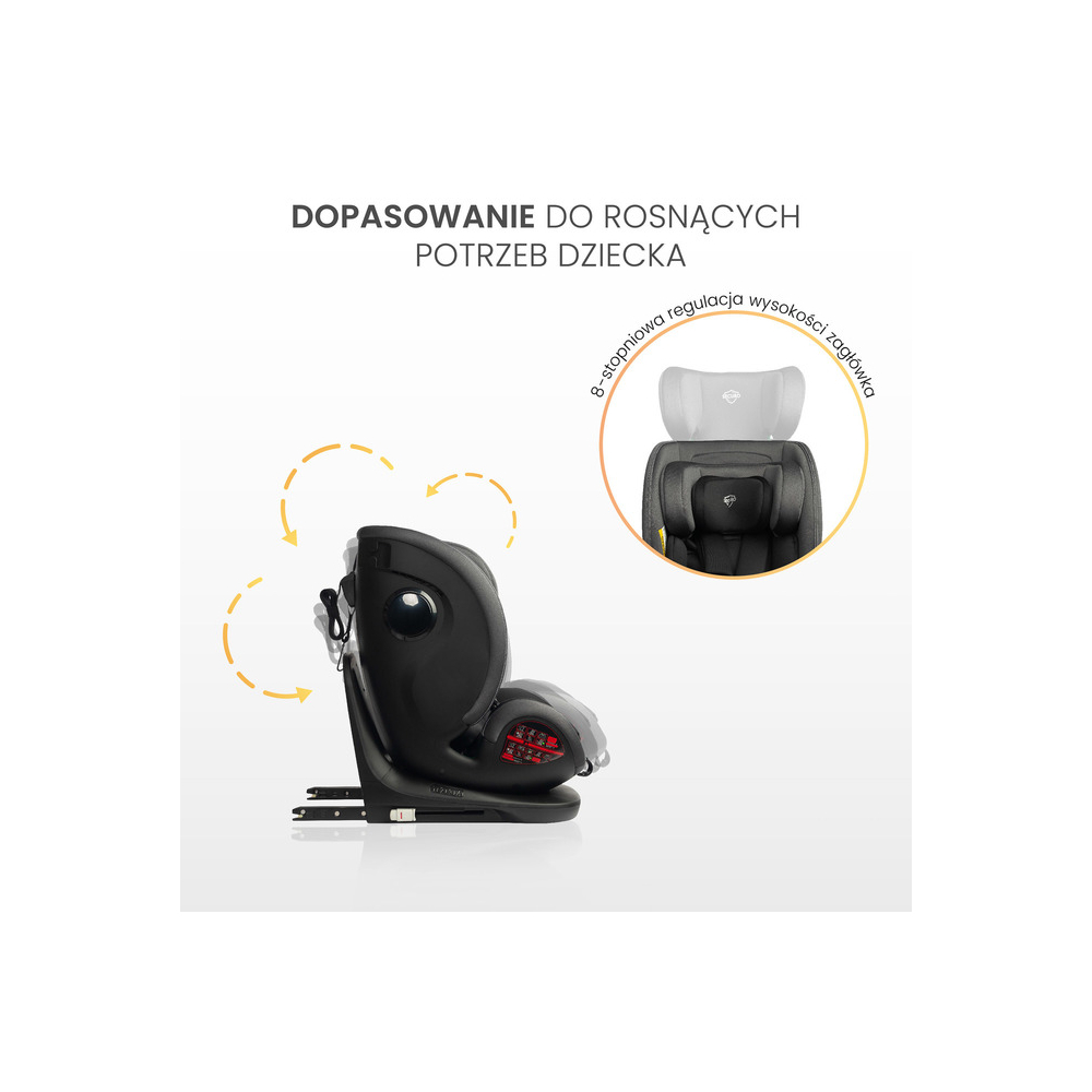 Automobilinė kėdutė SECURO I-SIZE, 40-150cm, Burgundy-Automobilinės kėdutės, 0-36 kg-e-vaikas