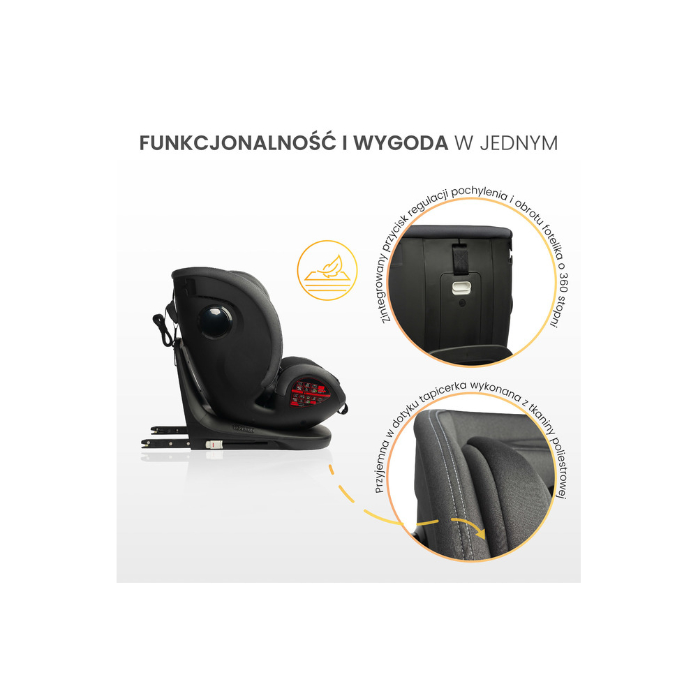 Automobilinė kėdutė SECURO I-SIZE, 40-150cm, Burgundy-Automobilinės kėdutės, 0-36 kg-e-vaikas