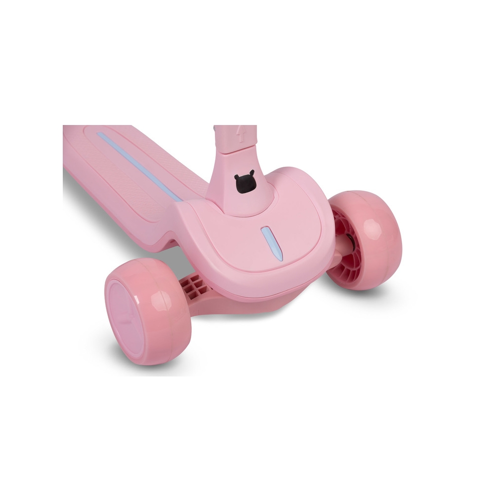 HULAJNOGA 3-KOŁOWA SATURA PINK