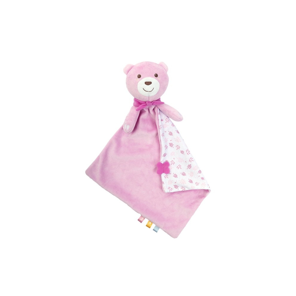 Pliušinis meškiukas migdukas Maxi Doudou CHICCO 177493, rožinis-Miegui, Žaislai, Migdukai ir karuselės, Kūdikiams, Miego žaislai