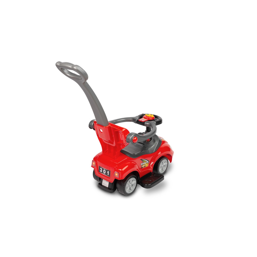 Paspiriama mašinėlė Toyz Race Car, Red-Judėjimui, Paspiriamosios mašinėlės ir jų priedai, Paspiriamos mašinėlės-e-vaikas
