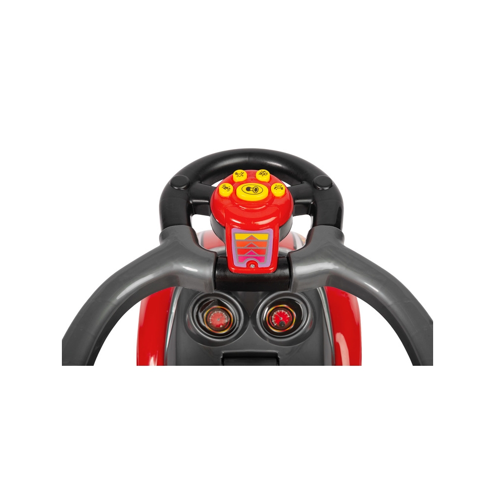 Paspiriama mašinėlė Toyz Race Car, Red-Judėjimui, Paspiriamosios mašinėlės ir jų priedai, Paspiriamos mašinėlės-e-vaikas