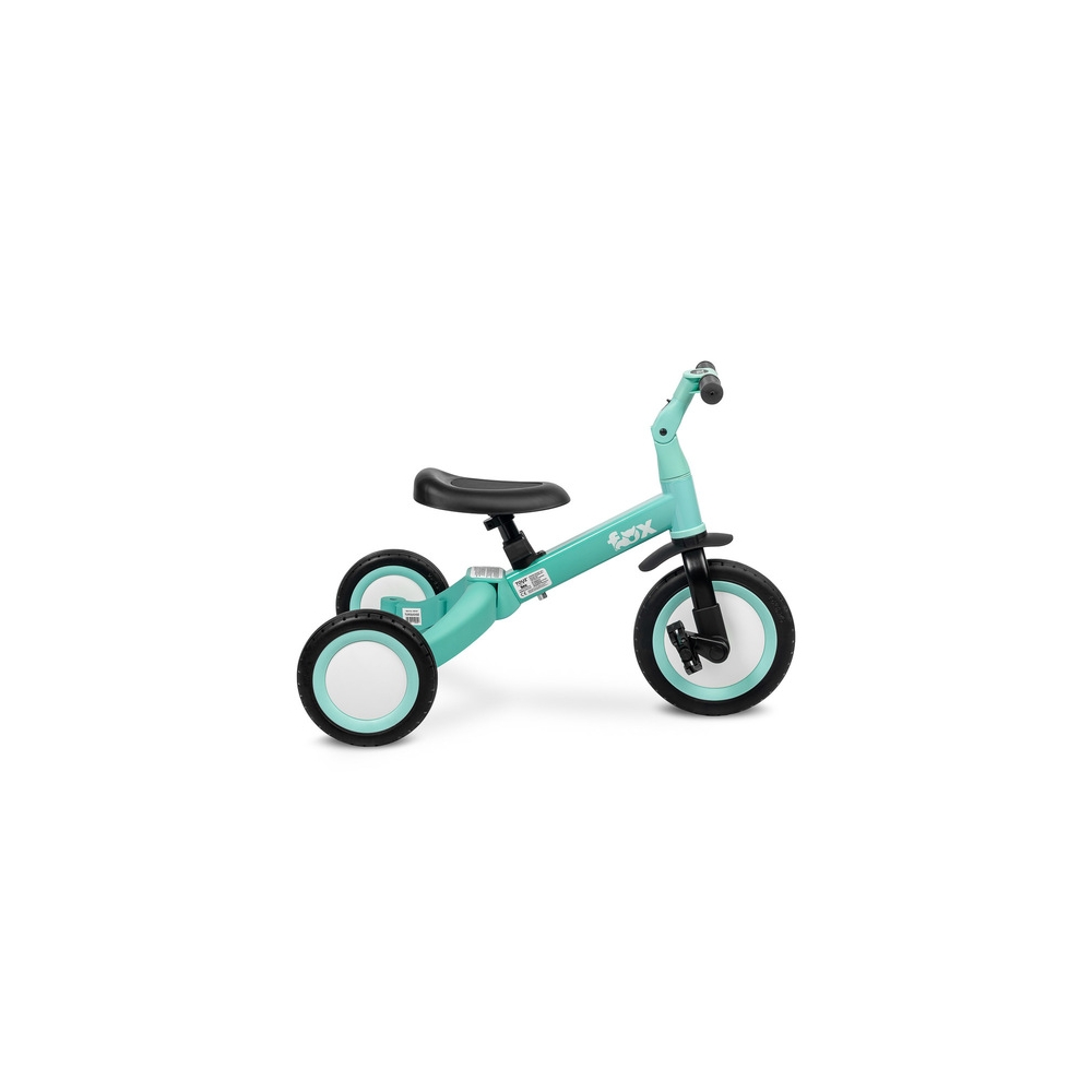 Daugiafunkcinis dviratis FOX 4-in-1 TURQUOISE-Judėjimui, Balansiniai dviratukai, Triratukai vaikams-e-vaikas