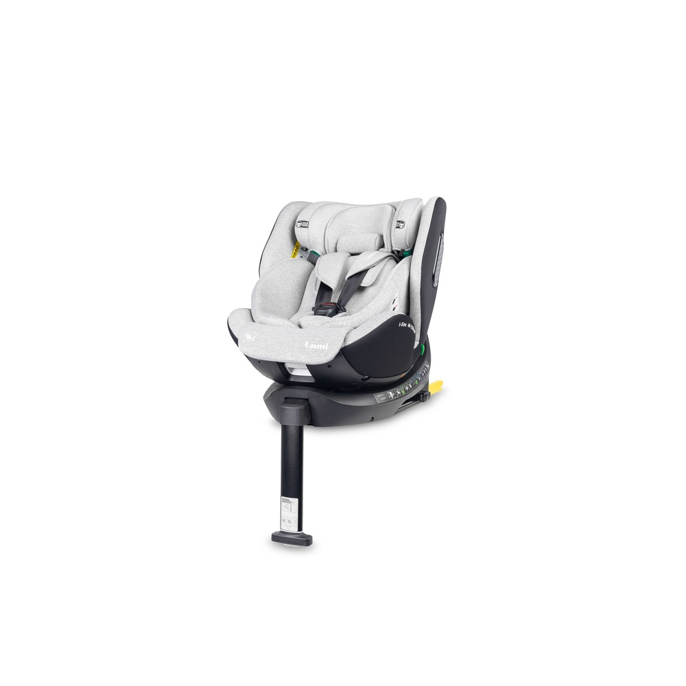 FOTELIK LUMI I-SIZE LIGHT GREY (40-150)