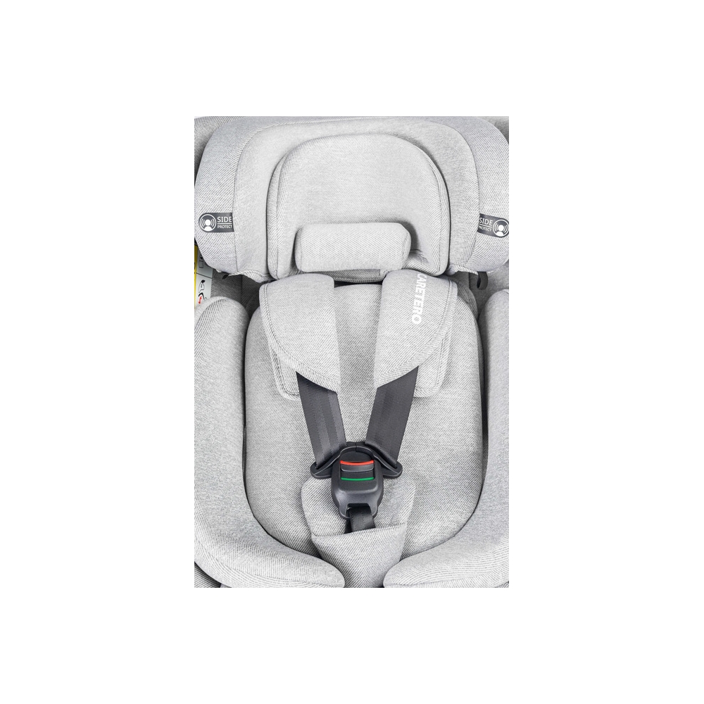 Automobilinė kėdutė LUMI I-SIZE, 40-150 cm, šviesiai pilka-Automobilinės kėdutės, 9-36 kg-e-vaikas