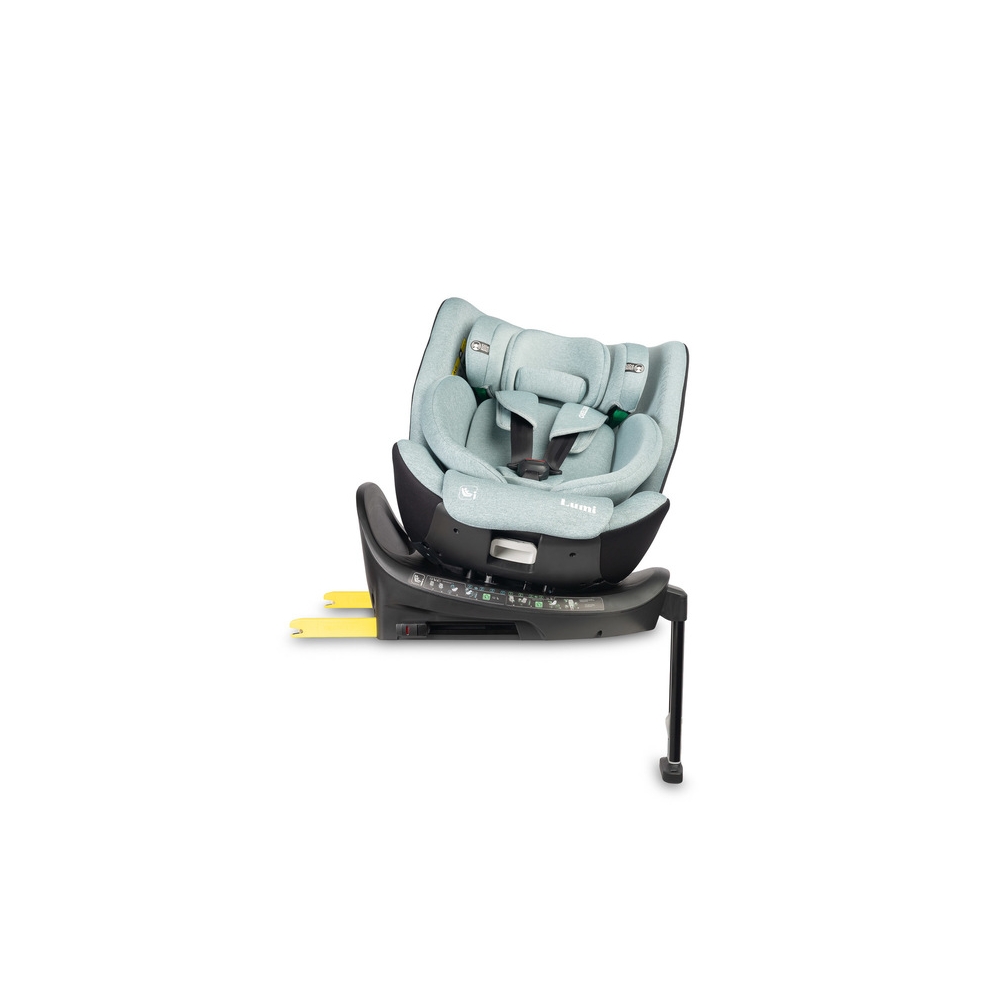Automobilinė kėdutė LUMI I-SIZE, 40-150 cm, žalia-Automobilinės kėdutės, 9-36 kg-e-vaikas