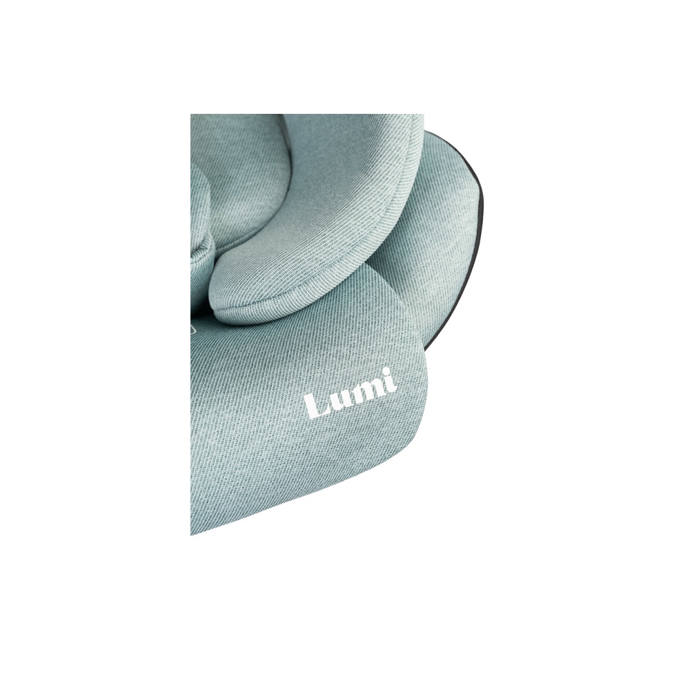 Automobilinė kėdutė LUMI I-SIZE, 40-150 cm, žalia-Automobilinės kėdutės, 9-36 kg-e-vaikas
