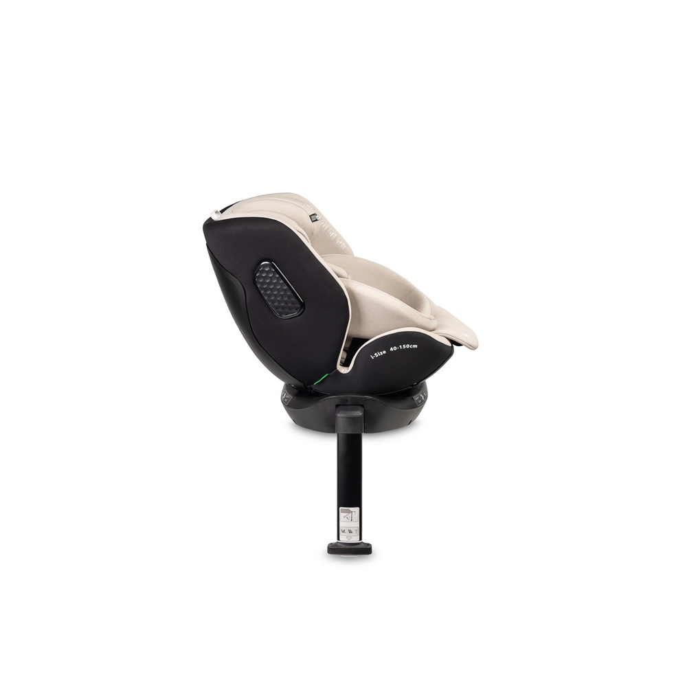 Automobilinė kėdutė LUMI I-SIZE, 40-150 cm, smėlio sp.