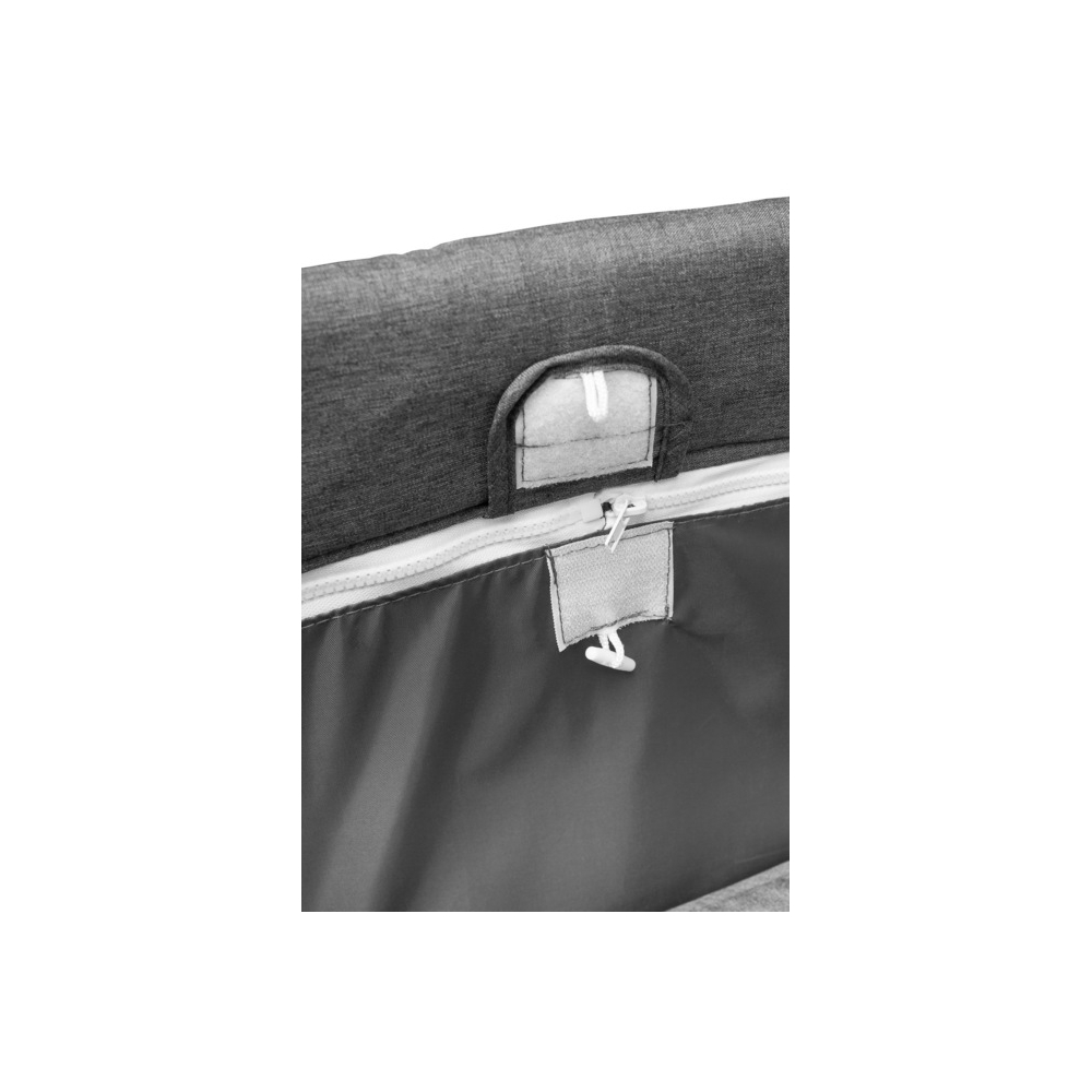 Kelioninė lovytė-maniežas Caretero BASIC PLUS, Graphite-Miegui, Maniežai-e-vaikas