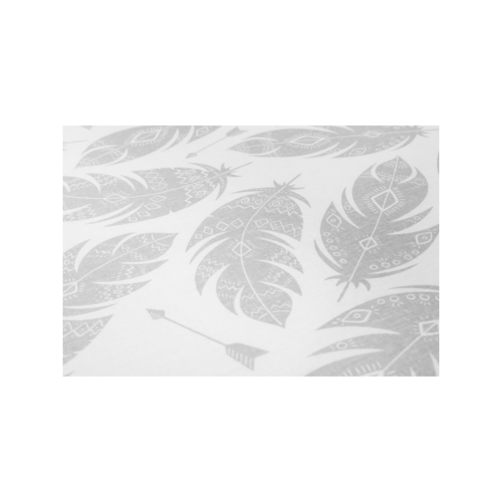 WKŁAD DO ŁÓŻECZKA SZARE PIÓRKA 120 X 60