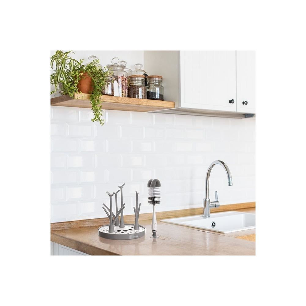 A0102 SZCZOTKA DO BUTELEK I SMOCZKÓW NA PRZYSSAWCE