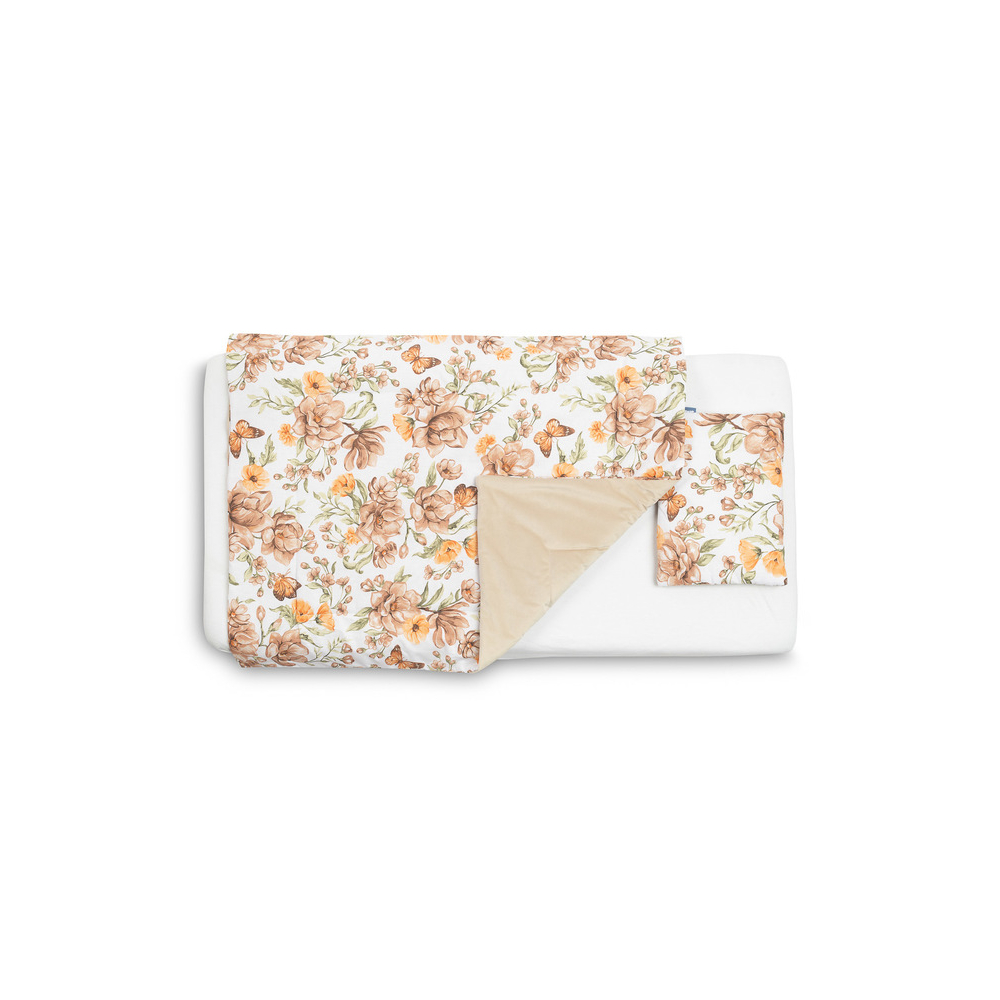 AKSOMO RINKINYS VAIKIŠKAI LOVAI SKWER BEIGE-Miegui, Patalynė vaikams ir kūdikiams, Pagalvės, antklodės-e-vaikas