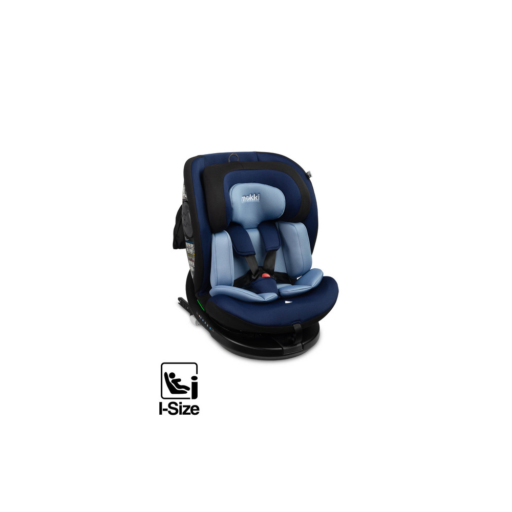 Automobilinė kėdutė MOKKI I-SIZE, 40-150cm, Blue-Automobilinės kėdutės, 0-36 kg-e-vaikas