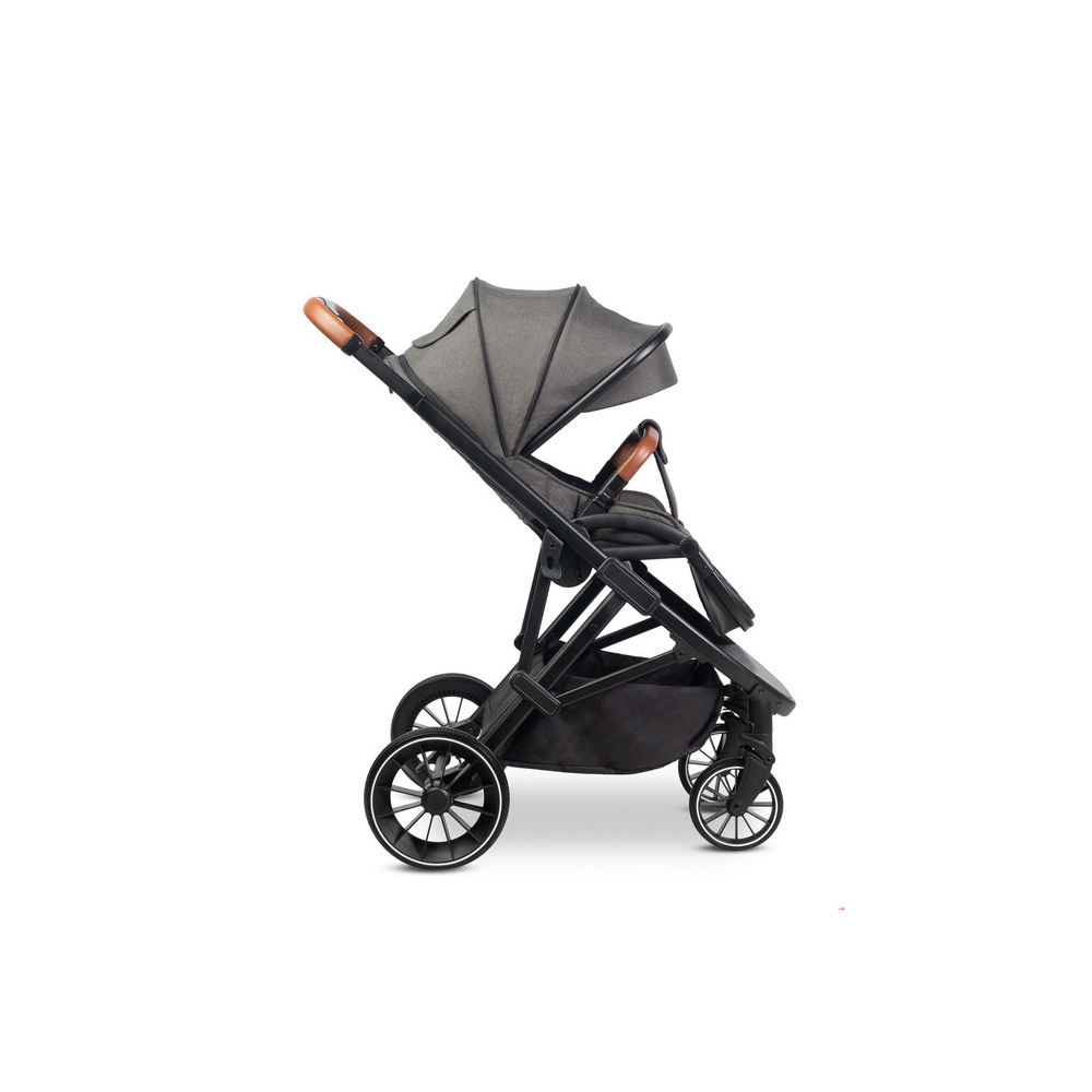 Sportinins vežimėlis Caretero Ratio, Dark Grey-Vaikiški vežimėliai, Sportiniai vežimėliai-e-vaikas