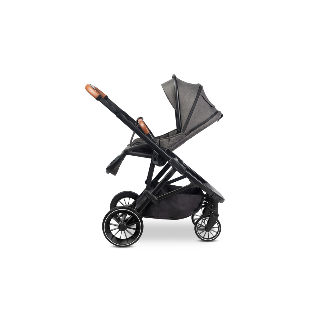 Sportinins vežimėlis Caretero Ratio, Dark Grey-Vaikiški vežimėliai, Sportiniai vežimėliai-e-vaikas