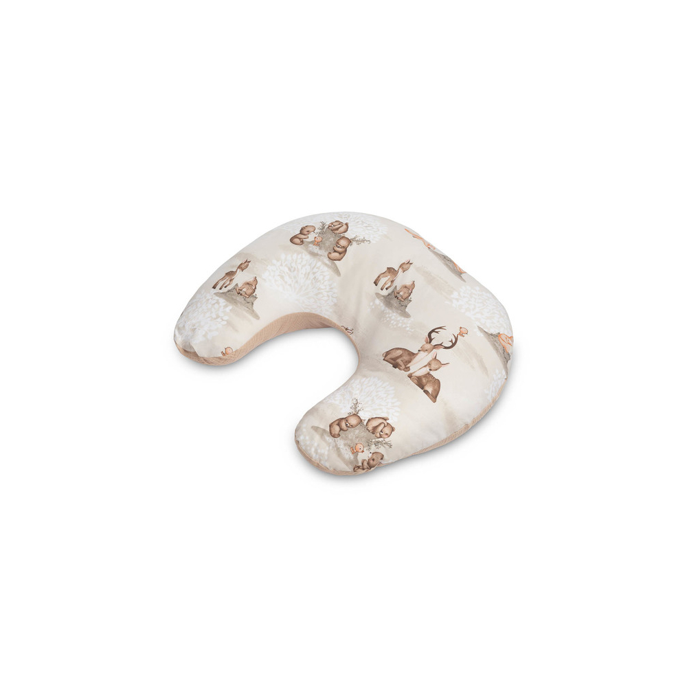 Maitinimo pagalvė Sensillo MUSLIN GROVE BROWN-Maitinimui, Maitinimo pagalvės-e-vaikas