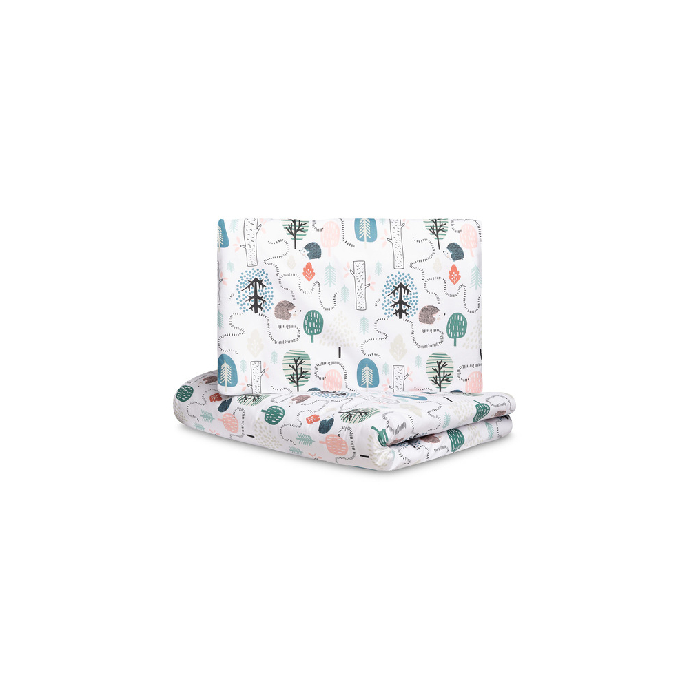 PATALYNĖS UŽVALKALAI SMARAGDINIS EŽIUKAS 100X135 CM-Miegui, Patalynė vaikams ir kūdikiams, Patalynės užvalkalai-e-vaikas