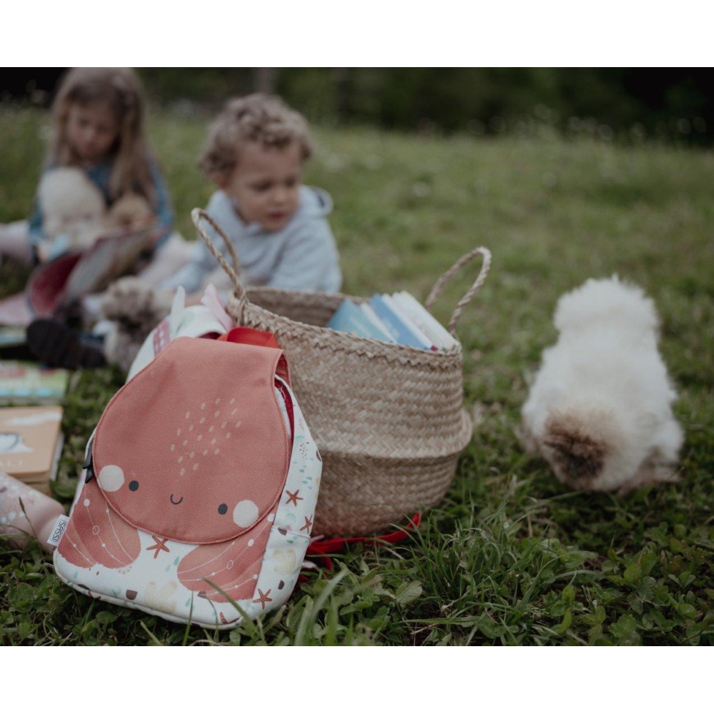 Mini kuprinė vaikams SASSI Aštuonkojis-Drabužiai ir aksesuarai, Aksesuarai, Rankinės, kuprinės, lagaminai-e-vaikas