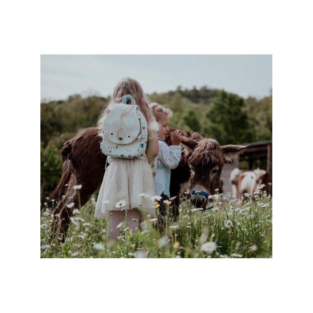 Mini kuprinė vaikams SASSI Meškiukas-Drabužiai ir aksesuarai, Aksesuarai, Rankinės, kuprinės, lagaminai-e-vaikas