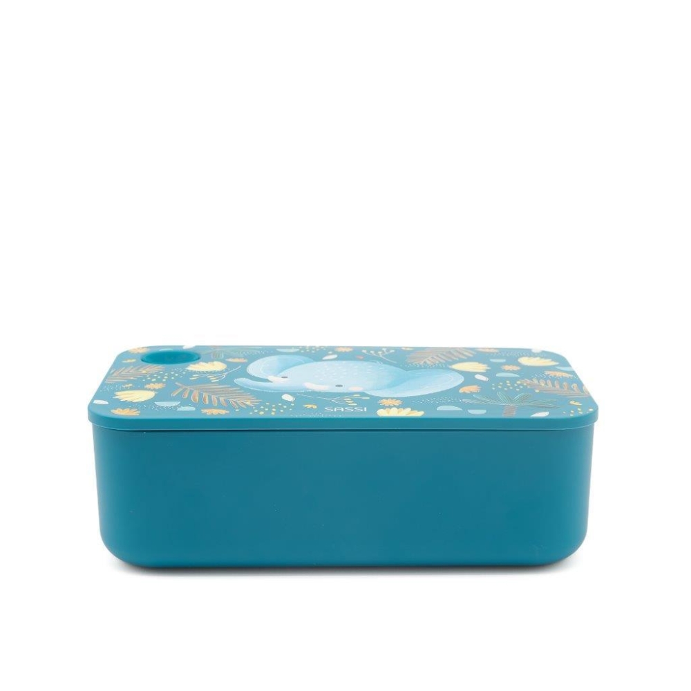 Plastikowy lunchbox pojemnik z rPET Słonik SASSI