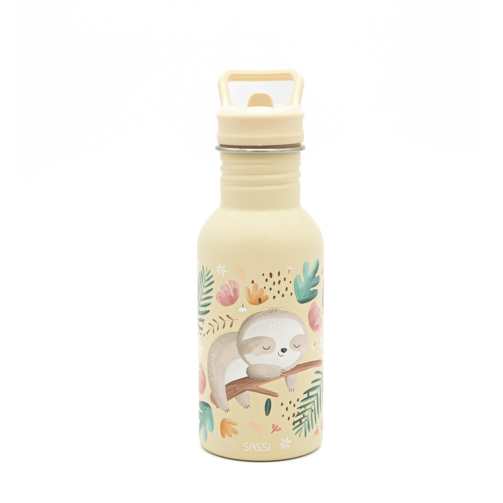 Nerūdijančio plieno gertuvė SASSI Tinginys, 500 ml-Maitinimui, Indai, įrankiai, gertuvės, Puodeliai, gertuvės-e-vaikas