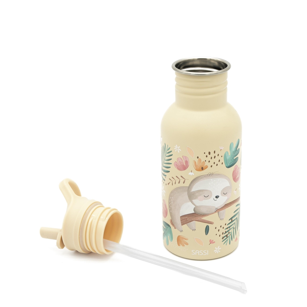 Nerūdijančio plieno gertuvė SASSI Tinginys, 500 ml-Maitinimui, Indai, įrankiai, gertuvės, Puodeliai, gertuvės-e-vaikas