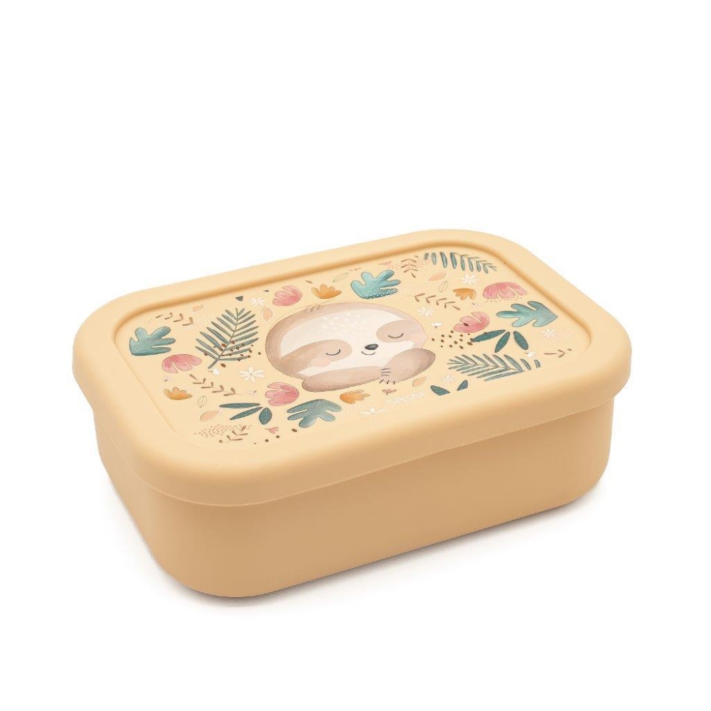Lunchbox pojemnik silikonowy Leniwiec SASSI