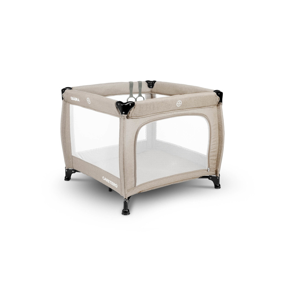 Maniežas - žaidimų aikštelė Caretero QUADRA, Brown-Miegui, Maniežai-e-vaikas