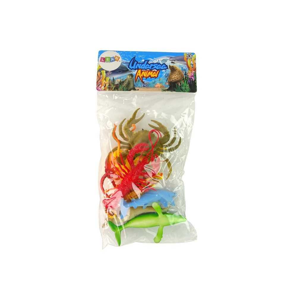 Set of Ocean Sea Animal Figures 9 pcs.