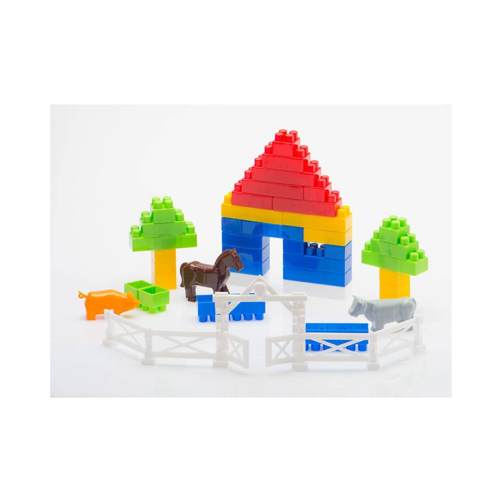 Kaladėlės Ūkis 2163-Žaislai, Lavinamieji žaislai, Kaladėlės-e-vaikas