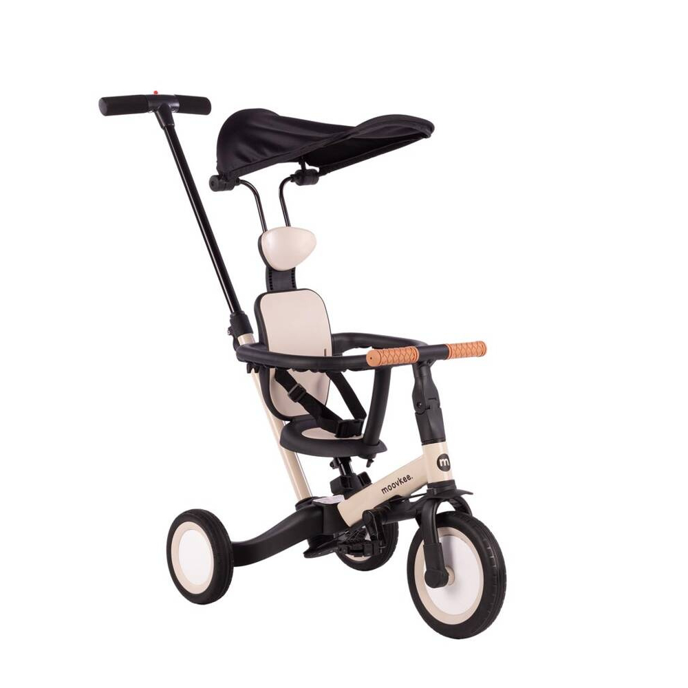 Triratukas - Balansinis dviratis - 6in1 - MIKE PRO - PRETTY NUDE - MOOVKEE-Judėjimui, Balansiniai dviratukai, Triratukai vaikams