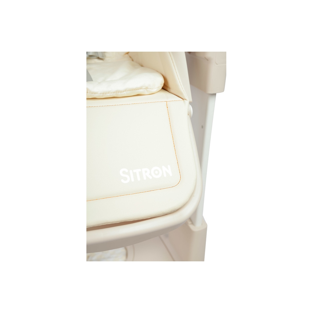 "SITRON" MAITINIMO KĖDĖ SMĖLIO SPALVOS-Maitinimui, Maitinimo kėdutės ir jų priedai, Maitinimo kėdutės-e-vaikas